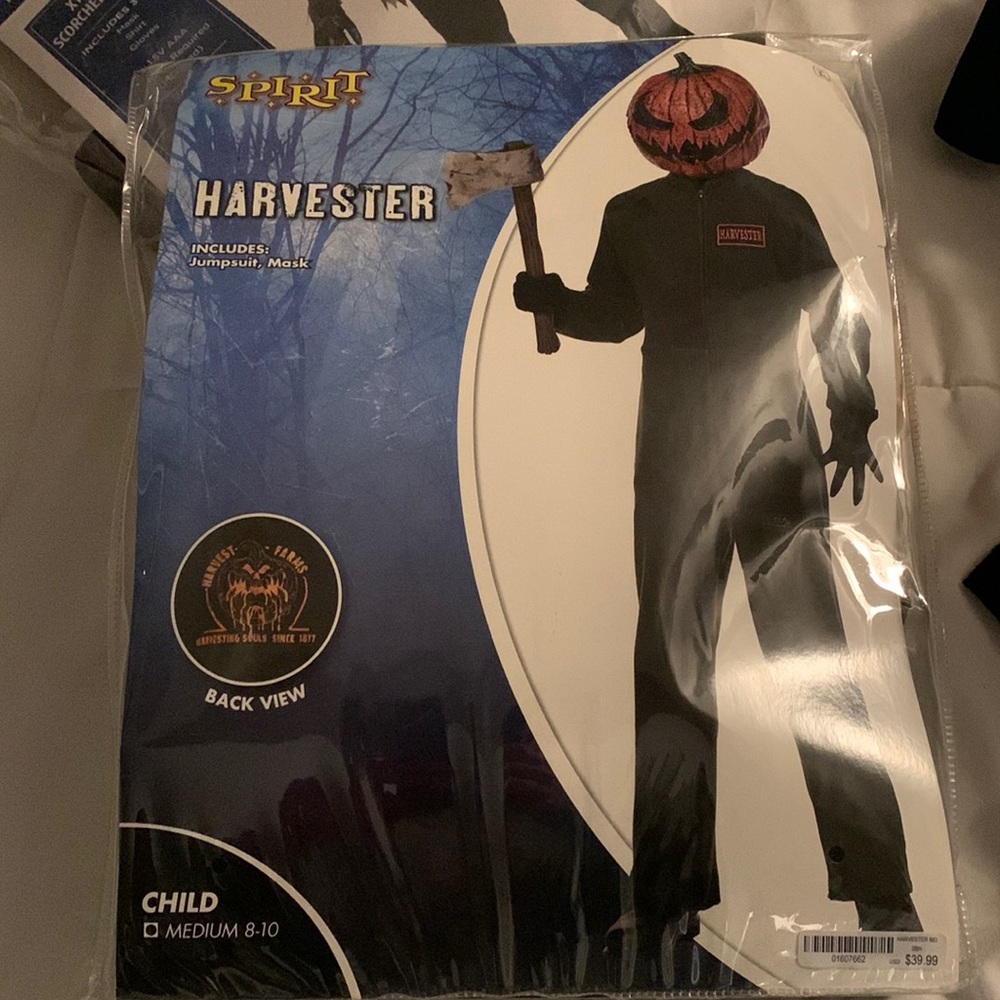 Boys Harverster Medium 8-10 costume